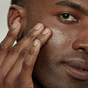 MATTER OF FACT SKINCARE BARRIER AND ANTIOXIDANT TREATMENT being applied on the face